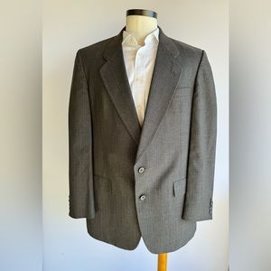 Christian Dior 2 PC Grey Suit - Size 43R